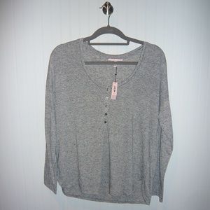 Victoria's Secret Grey Top